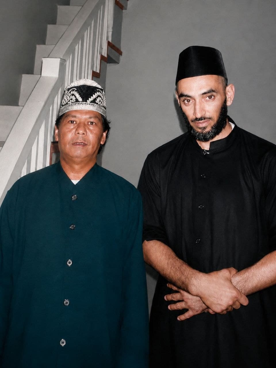 Abdur Rahman Blanchette with Bapak Firdaus